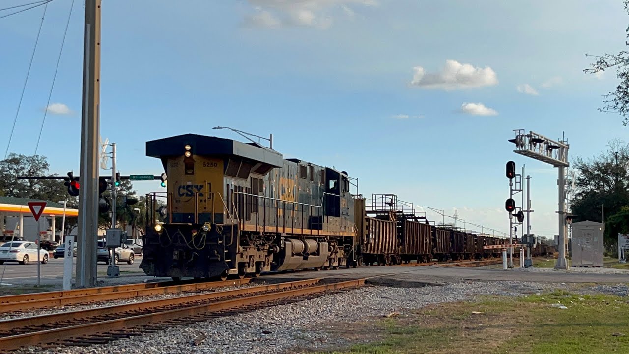 Rare equipment rail train on the A line