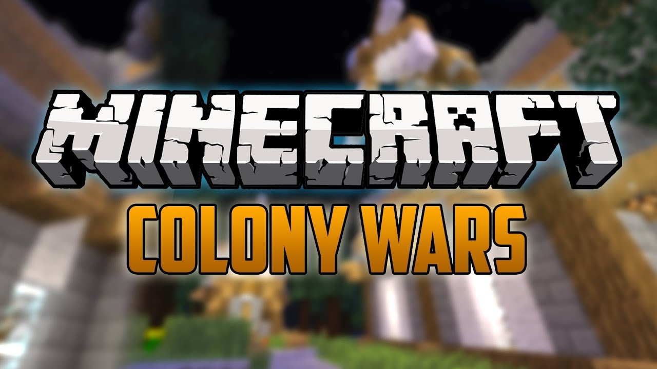 Minecraft MiniGame_(ColonyWar)_#1: Первый взгляд!