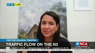 Festive Season Traffic | Traffic flow on the N3