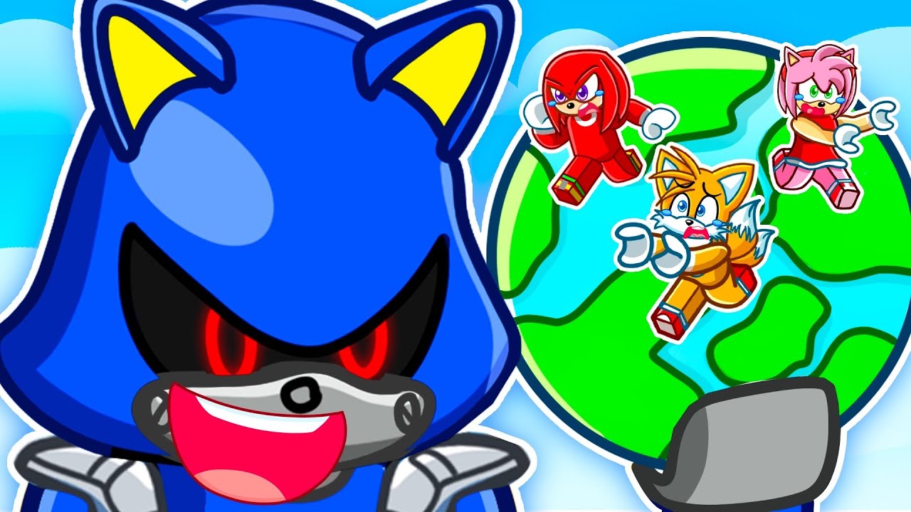 Me Convertí en METAL SONIC en Come el MUNDO en Roblox!