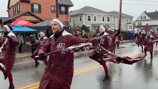 Santa Claus Arrives At The Main Street Holiday Parade