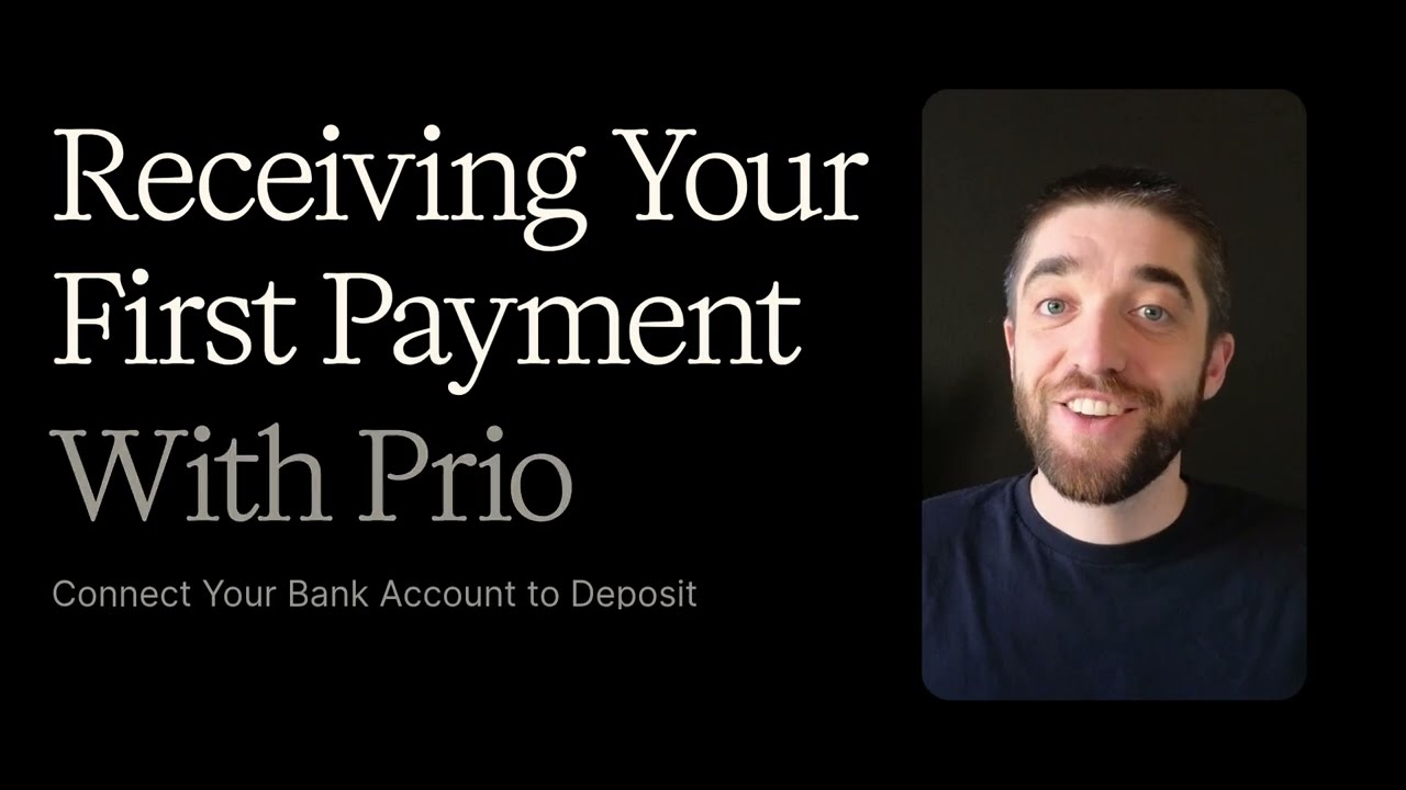 How to Deposit Your First Payment with Prio! | Complete Guide