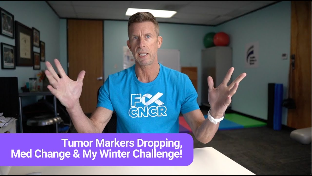 Падение онкомаркеров, смена лекарств и мой зимний вызов!