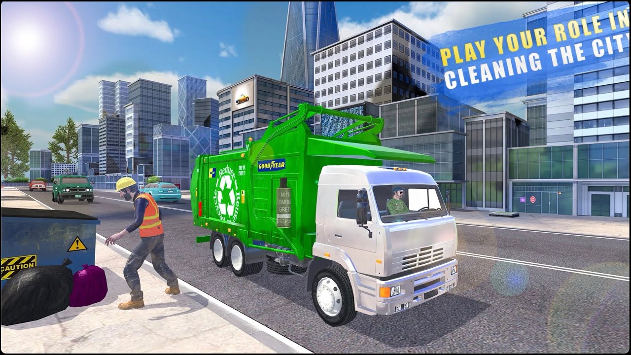Garbage Truck Simulator 2021 Android ios Gameplay