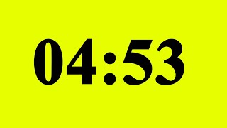4 Minute 53 Second Timer