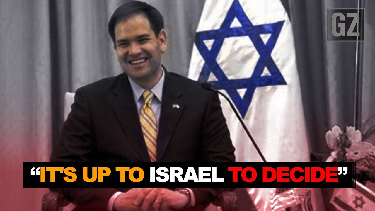 Rubio says Israel decides, not the US