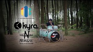 Unboxing Kyre Drums (Iris 7) \u0026 Nebulae Cymbals (Soleil) - Ardika Prayudha | Tanah Air Project