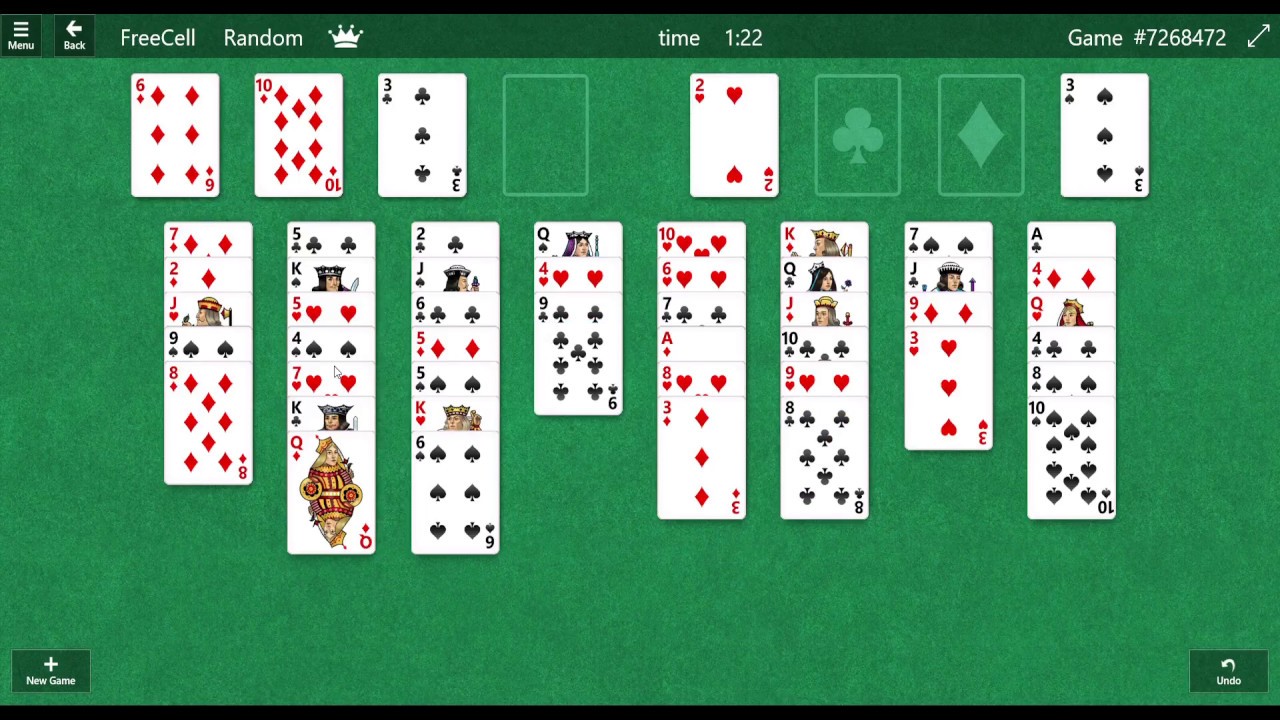 New version of FreeCell How to Play Freecell Microsoft Solitaire