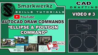 AutoCAD Draw Command "Ellipse and Polygon Command"