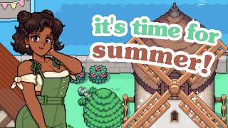 summer is TOO HOT to handle! ☀️ | fields of mistria cozy gameplay 3 🍃 Update