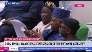 Pres Tinubu To Address Joint Session Of The National Assembly On Wednesday To Mark 1 Year In Office