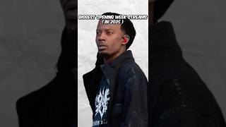 Biggest Opening Week Streams For Albums By Rappers On Spotify