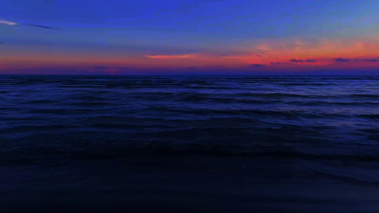 Gentle Ocean Waves for Night Sleep | Peaceful Ocean Background Sound