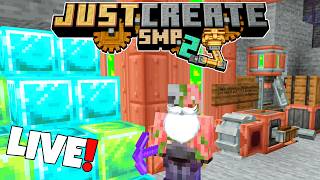 FIXING THE BASE! Minecraft Create Mod Survival! Just Create SMP #35 8/23/26