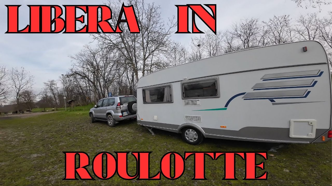 Una notte in campeggio libero al fiume ❄️ Caravan Vlog