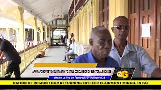 Apnu Afc Moves To Court Again To Stall Conclusion Of Electoral Process