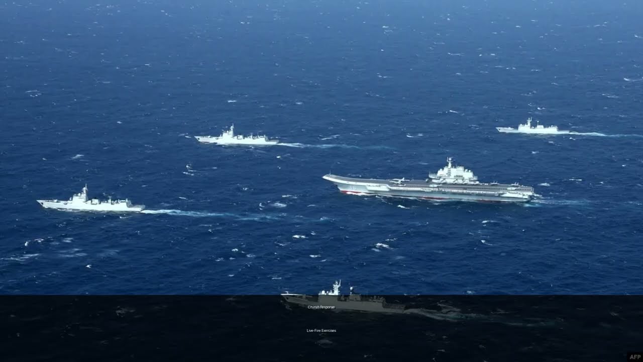 US Supercarrier CHALLENGES China in South China Sea Showdown