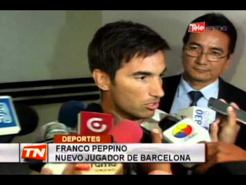 Arribó Franco Peppino para Barcelona