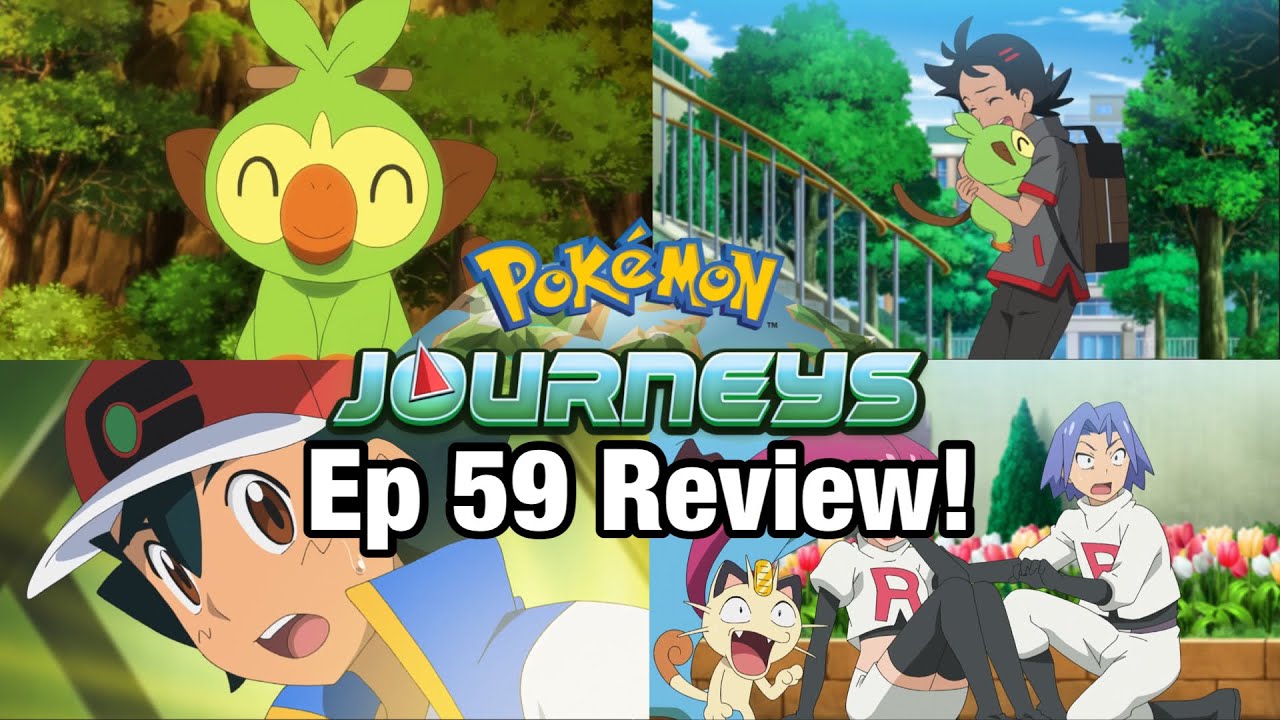 Goh Catches Grookey! Pokémon Journeys Anime episode 59 Review/ Rant