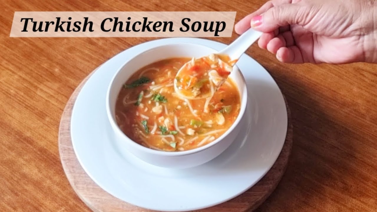 Turkish Chicken Soup Recipe | You Can't Stop Eating Turkish soup in 30 Minutes