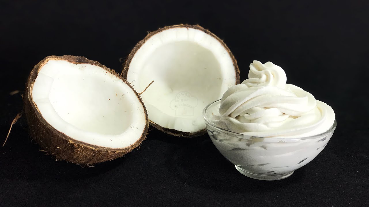 Кокосовые взбитые сливки