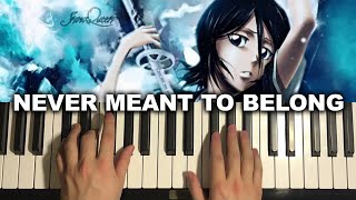 Bleach - Never Meant To Belong (Piano Tutorial Lesson)