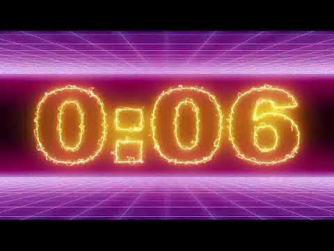 1 minute timer with rocky music