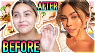 Famous GLOWY SUMMER MAKEUP GRWM in CABO!🌴 Roxette Arisa Net Worth