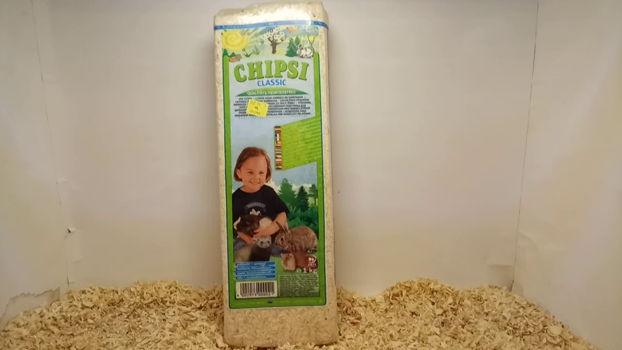 Chipsi Classic Wood Chip Litter 1kg YouTube