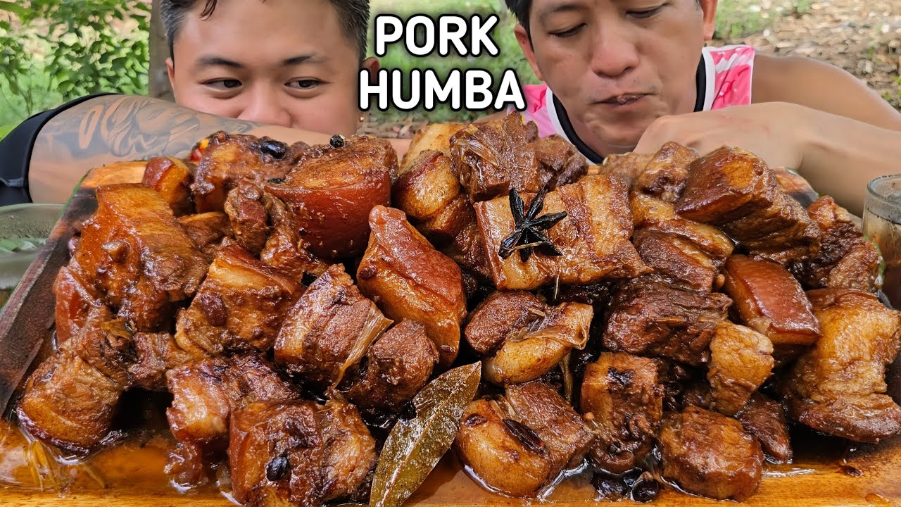 PORK HUMBA | PANSIT BIHON | OUTDOOR COOKING | w/ 