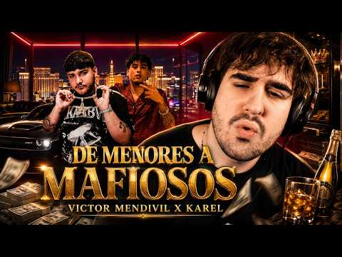 REACCIÓN a De Menores a Mafiosos - Victor Mendivil x Karel (Audio Oficial)