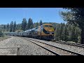 Amtrak California Zephyr Train #6 with Operator Lifesaver P42DC #203 in Boca California