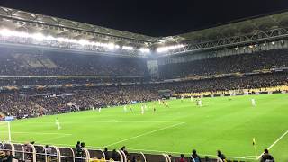 FENERBAHÇE ZENİT 1-0 | İSLAM SLİMANI GOL ANI TRİBÜN ÇEKİMİ