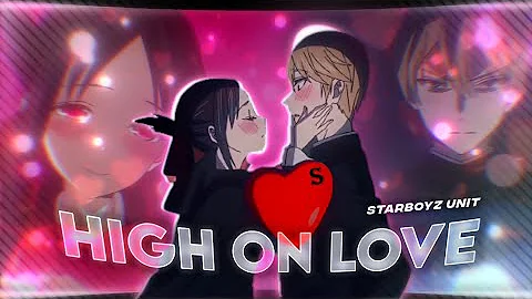 Miyuki x Kaguya | Kaguya sama: love is war - High on love | Tamil AMV