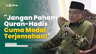 The Importance of Islamic Boarding Schools as Bastions of Islam | KH. Said Aqil Siradj [Full Sermon]