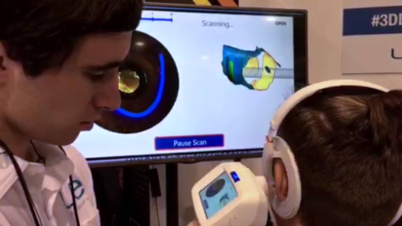 Ultimate Ears 3D Ear Scan NAMM 2015 YouTube