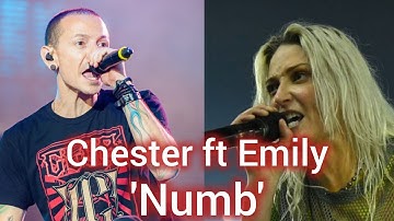 Chester ft Emily (Old and new vocalists of Linkin Park) Numb live