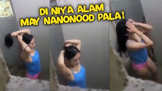 DI NIYA ALAM MAY NANONOOD PALA SA KANYA | TAGALOG FUNNY VIDEOS REACTION