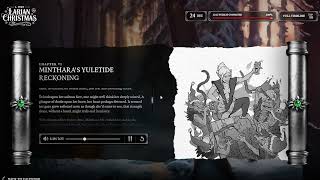 Larian studios - Advent game - Daily Dec 24 - Happy Yule! 🎄❄🔥🦌