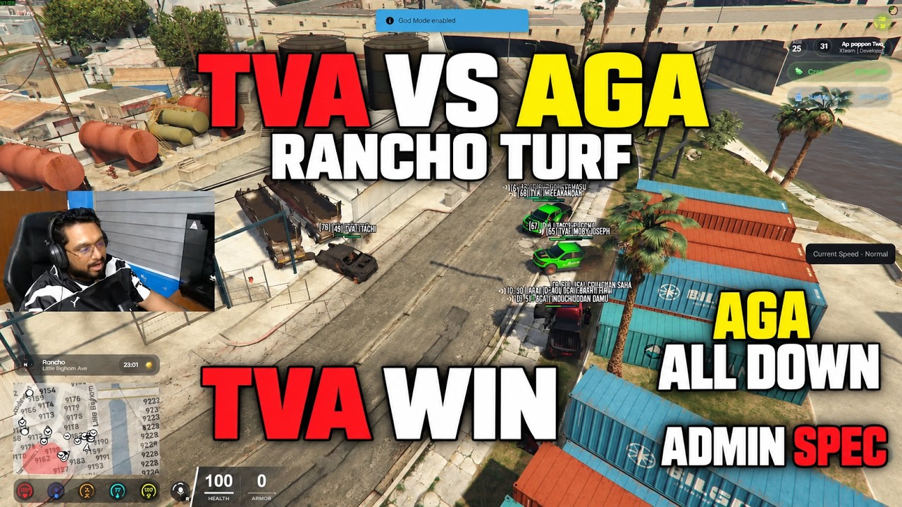 🔥 TVA VS AGA | RANCHO TURF 🏆 TVA WIN 💀 AGA ALL DOWN | ADMIN SPEC 👀