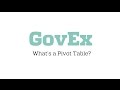 Excel Quick Tips:  Pivoting