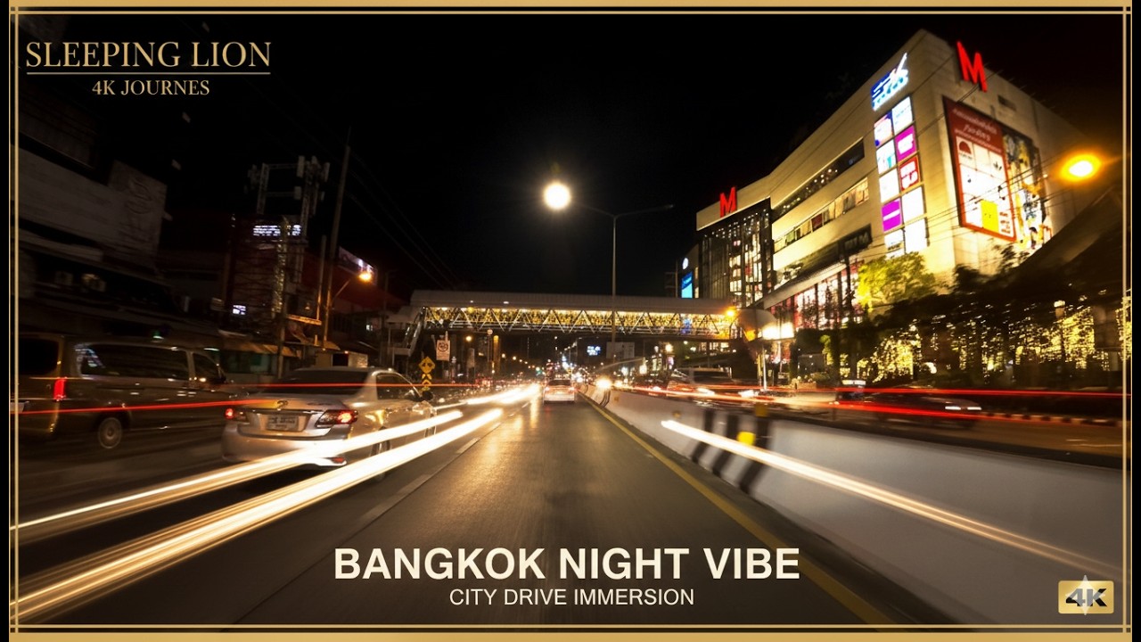 Bangkok Cross-City Loop: Ngamwongwan – Victory Monument – Wongwien Yai | 4K 60fps Driving POV