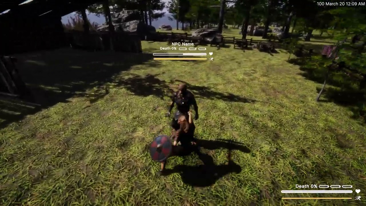 Living World Project - Update 4 - UI and Health damage