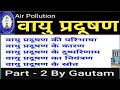 AIR POLLUTION IN WORLD 🌎 BY GAUTAM SIR FOR UPSC UPPCS RO ARO
