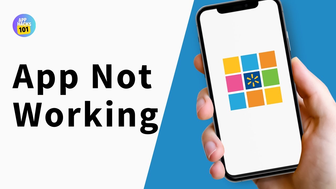 Fix Me@Walmart App Not Working
