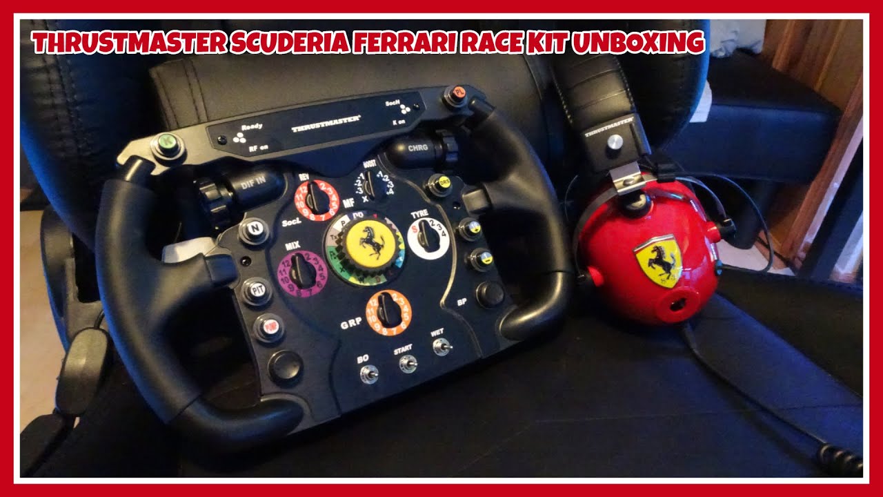 THRUSTMASTER SCUDERIA FERRARI RACE KIT UNBOXING - YouTube THRUSTMASTER SCUDERIA FERRARI RACE KIT UNBOXING - YouTube