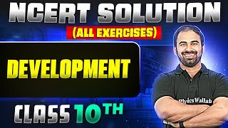 Development | Complete NCERT WITH BACK EXERCISE in 1 Video | Class 10th Board screenshot 3