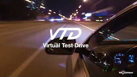 Introducing Vires Virtual Test Drive