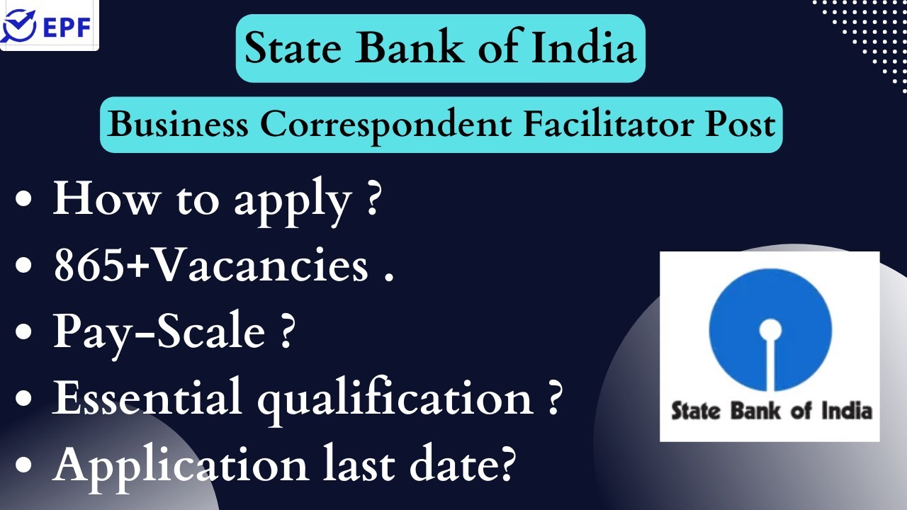 sbi-business-correspondent-facilitator-post-865-vacancies-new