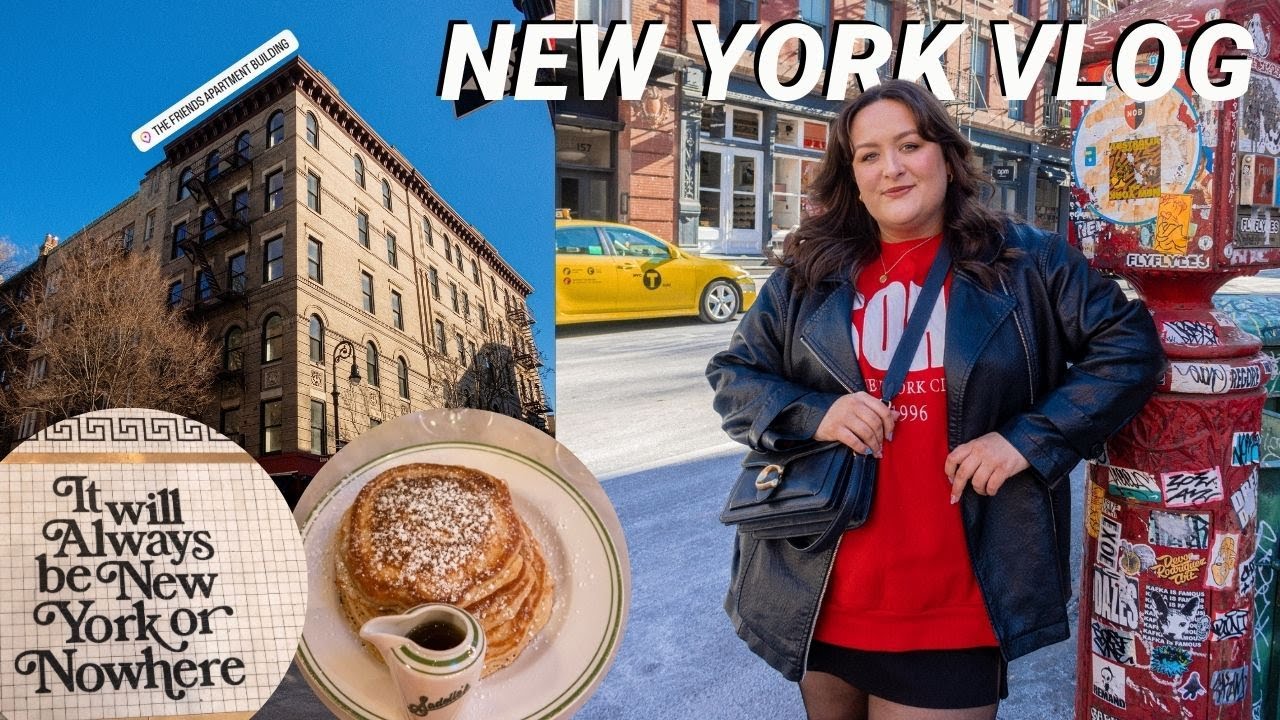 FIRST DAY IN NYC 🚕🥞✨ souvenir shopping + trying tiktok famous food | New York Day 2 (February 2025)